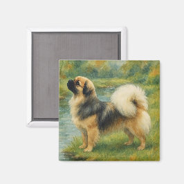 Tibet-Spaniel Magnet