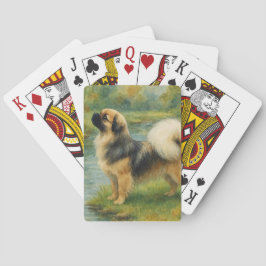 Tibet-Spaniel Spielkarten