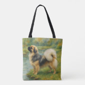 Tibet-Spaniel Tasche (Rückseite)