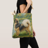 Tibet-Spaniel Tasche (Von Nahem)