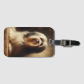 Tibet-Terrier Gepäckanhänger (Vorderseite (Horizontal))