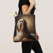 Tibet-Terrier Tasche (Von Nahem)