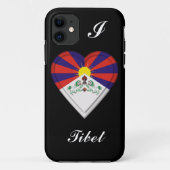 Tibet-Tibetanerflagge Case-Mate iPhone Hülle (Rückseite)