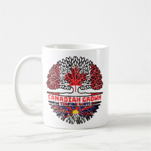 Tibet Tibetisch kanadisches Baumflag Kanada Kaffeetasse