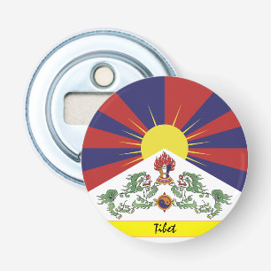 Tibet & Tibetische Flag Reise Mode / Himalaya Flaschenöffner