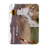 Tibet - Yumbulakhang-Palast Magnet (Vertikal)