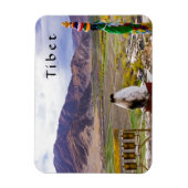 Tibet - Yumbulakhang-Palast Magnet (Vertikal)