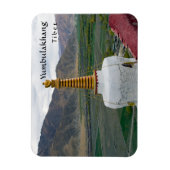 Tibet - Yumbulakhang-Palast Magnet (Vertikal)