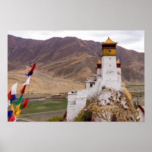 Tibet - Yumbulakhang-Palast Poster (Vorne)