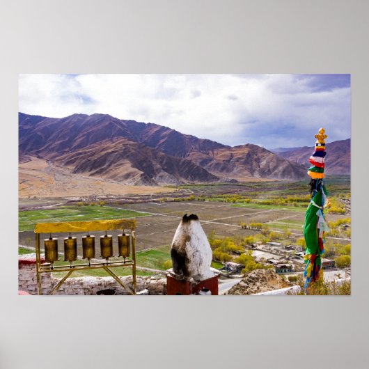 Tibet - Yumbulakhang-Palast Poster (Vorne)