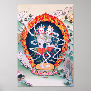 Tibetan Buddhist Art Poster