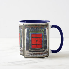 Tibetan Door Himalayas Tasse