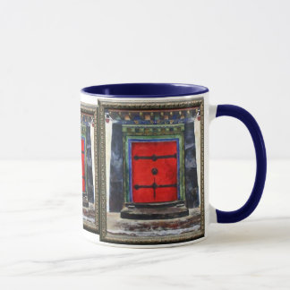 Tibetan Door Himalayas Tasse