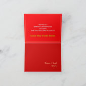 Tibetan Losar & Tashi Delek - Neujahr/Fahne Tibet Karte (Innenseite)