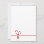 Tibetan Mastiff Christmas Party Invitation Einladung (Rückseite)