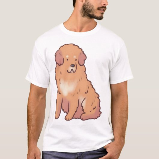 Tibetan mastiff dog Magic T-Shirt (Vorderseite)