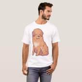 Tibetan mastiff dog Magic T-Shirt (Vorne ganz)