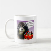 Tibetan Mastiff Halloween Candy Kaffeetasse (Links)