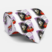 Tibetan Mastiff Halloween Candy Krawatte (Gerollt)