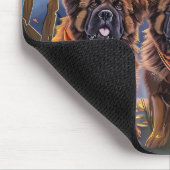 Tibetan Mastiff Halloween Spooky Mousepad (Ecke)