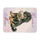Tibetan Mastiff Heart Mama Magnet (Horizontal)