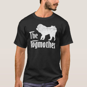 Tibetan Mastiff Hund Mama Muttertag T-Shirt