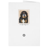 Tibetan Mastiff Malerei - Niedliche Original Dog A (Hinten)