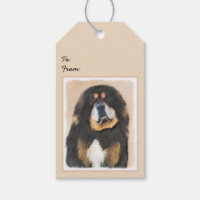 Tibetan Mastiff Malerei - Niedliche Original Dog A