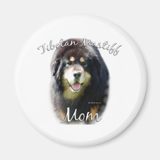 Tibetan Mastiff Mama 2 Magnet (Vorne)