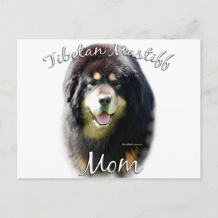 Tibetan Mastiff Mama 2 Postkarte
