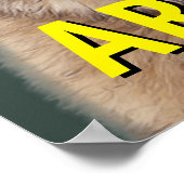 Tibetan Mastiff Parody Magazine Cover Poster (Ecke)