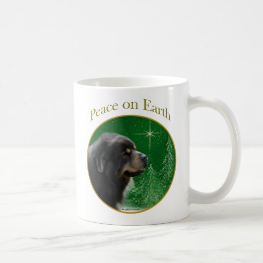Tibetan Mastiff Peace Kaffeetasse (Rechts)