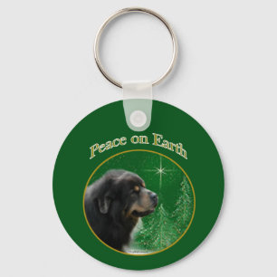 Tibetan Mastiff Peace Schlüsselanhänger