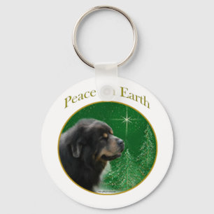 Tibetan Mastiff Peace Schlüsselanhänger