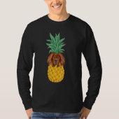 Tibetan Mastiff Pineapple Dog T-Shirt (Vorderseite)