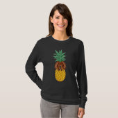 Tibetan Mastiff Pineapple Dog T-Shirt (Vorne ganz)