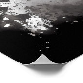 Tibetan Mastiff Portrait Poster (Ecke)