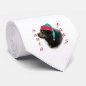 Tibetan Mastiff Santa Paws Krawatte (Gerollt)