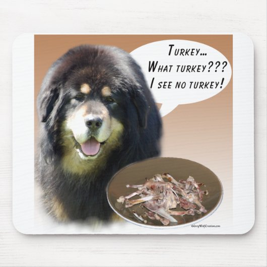 Tibetan Mastiff Türkei Mousepad (Vorne)