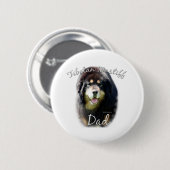 Tibetan Mastiff Vater 2 Button (Vorne & Hinten)