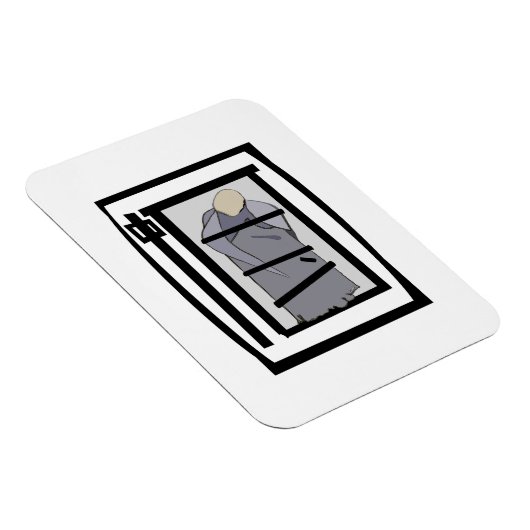 TIBETAN MONK MAGNET (Rechte Seite)