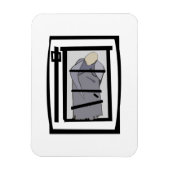 TIBETAN MONK MAGNET (Vertikal)