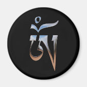 Tibetan Om Magnet (Vorne)