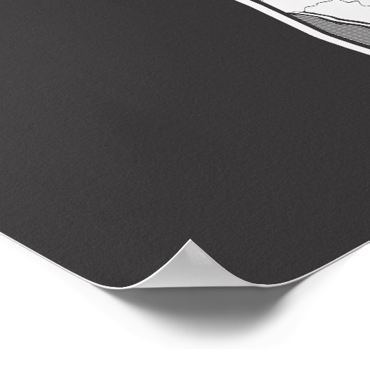 Tibetan-Skull Poster (Ecke)