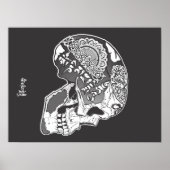 Tibetan-Skull Poster (Vorne)