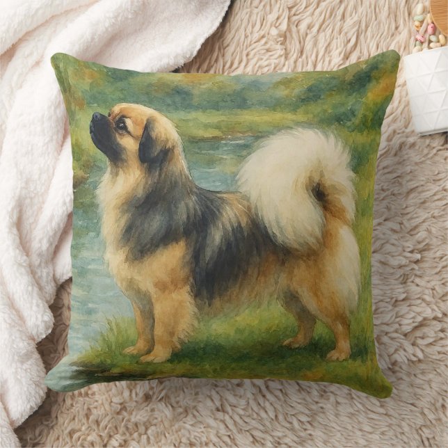 Tibetan Spaniel Kissen (Decke)