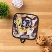 Tibetan Spaniel Pot Holder Topflappen (Oben Unten)