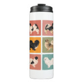 Tibetan Spanisch Thermal Tumbler Thermosbecher (Vorderseite)