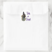 Tibetan Spanischer Trick Runder Aufkleber (Tasche)