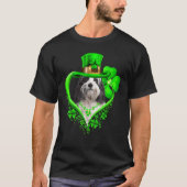 Tibetan Terrier Dog St Patricks Day Lover Irish Sh T-Shirt (Vorderseite)